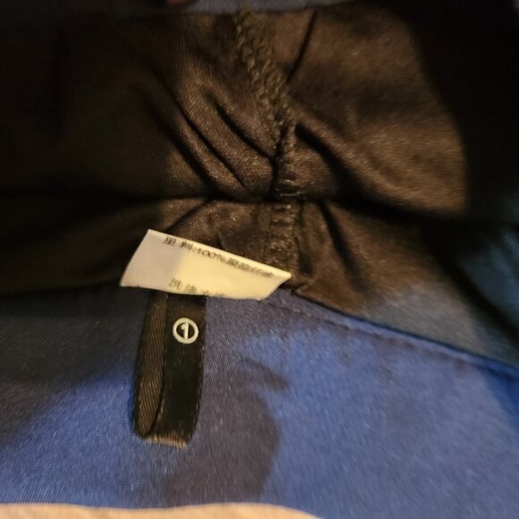 Short blue pleated skirt, S size - Picture 2 of 5